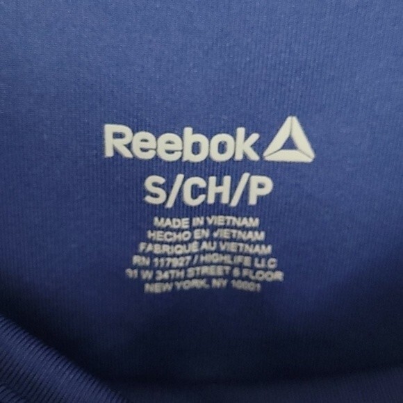 Reebok Blue Stretchy Active Leggings. Size Small - Picture 5 of 6